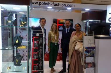 Relacja z polskiego stoiska narodowego na targach biżuteryjnych w Indiach