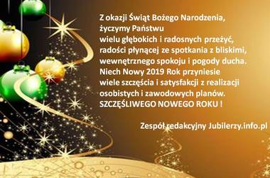 Życzenia świąteczne od Redakcji jubilerzy.info.pl