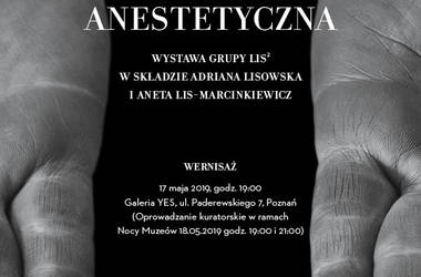 Galeria YES zaprasza na wystawę-Para anestetyczna 17/05/19 - 29/05/19