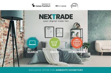 Platforma Nextrade – nowe narzędzie sprzedaży online dla wystawców  Messe Frankfurt