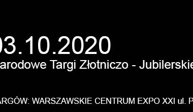 GOLDEXPO Warszawa 01-03.10.2020 